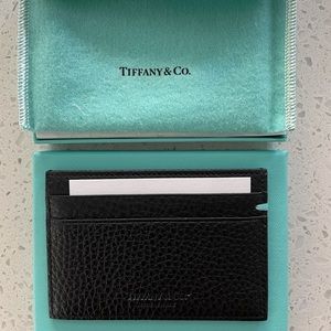 Brand new Tiffany & Co. card case.